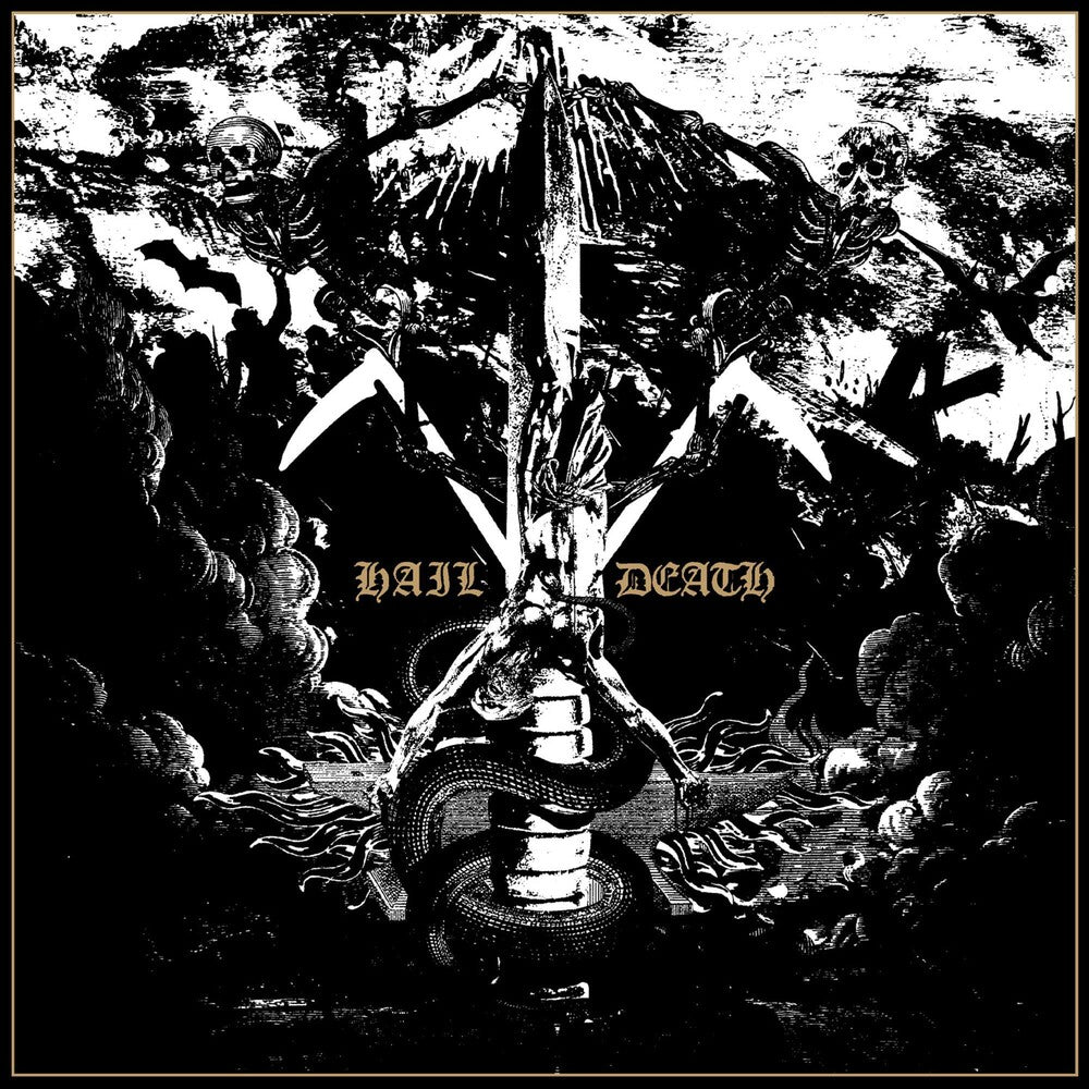 the album cover for Black Anvil - Hail Death [Deluxe Version]
