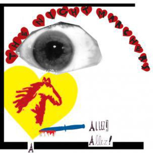 the album cover for The Night Marchers - Allez Allez