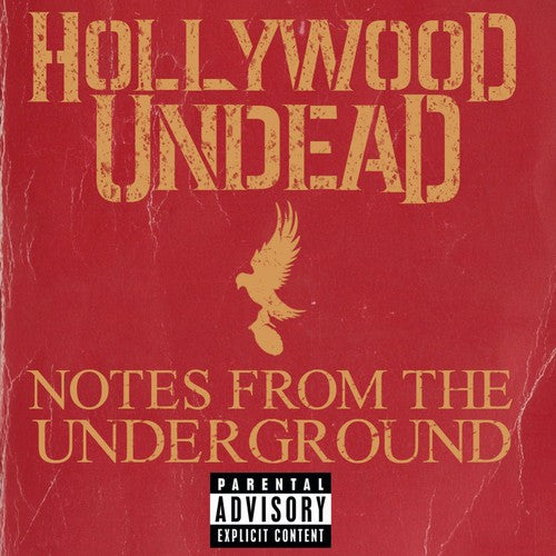 the album cover for Hollywood Undead - Notes from the Underground