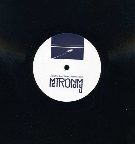 the album cover for Metronomy - Loving Arm/We Broke Free