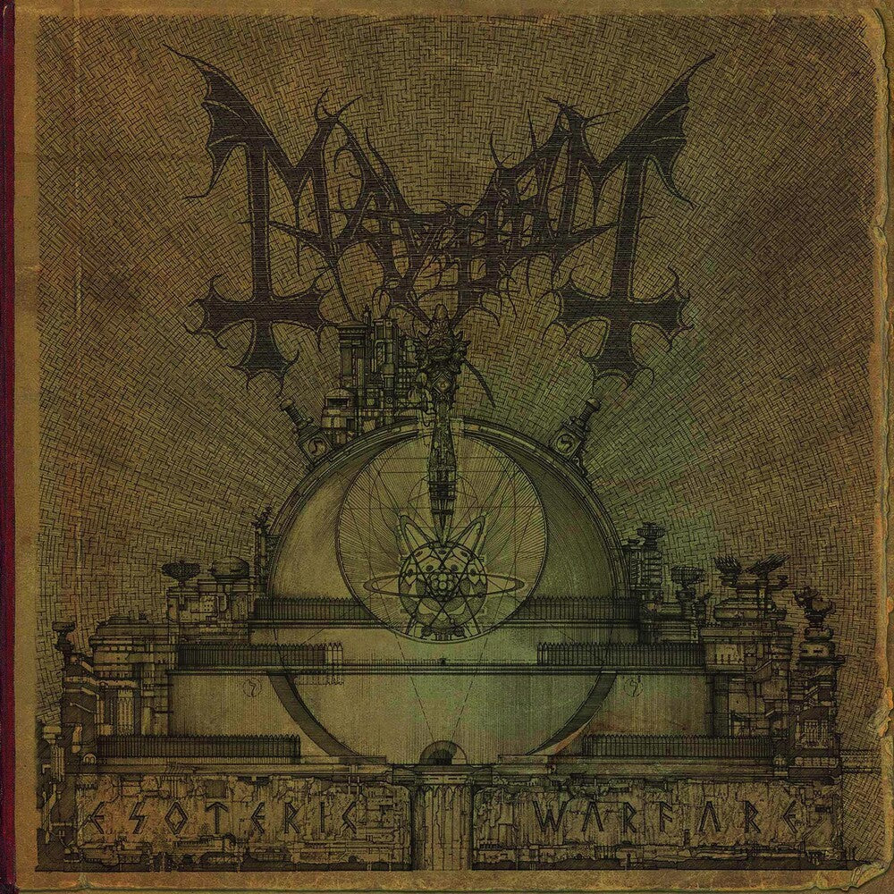 the album cover for Mayhem - Esoteric Warfare