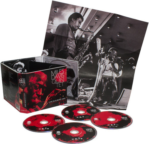 the album cover for Miles Davis - Live In Europe 1969: The Bootleg Series, Vol. 2 [3CD/1DVD]