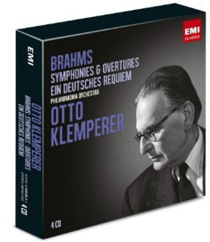 the album cover for Otto Klemperer - Brahms: Symphonies Ein Deutsch