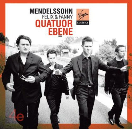 the album cover for Quatuor Ã‰bÃ¨ne - Felix & Fanny