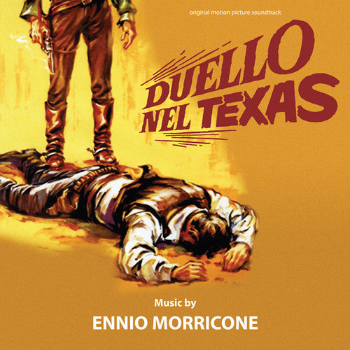 the album cover for Ennio Morricone - Duello Nel Texas (Gunfight at Red Sands) (Original Motion Picture Soundtrack)