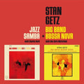 the album cover for Stan Getz - Jazz Samba + Big Band Bossa Nova [Import]