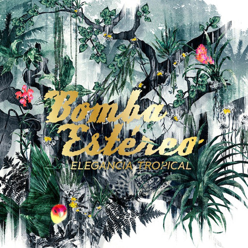 the album cover for Bomba Estereo - Elegancia Tropical