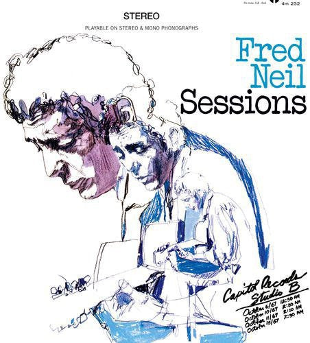 the album cover for Fred Neil - Sessions