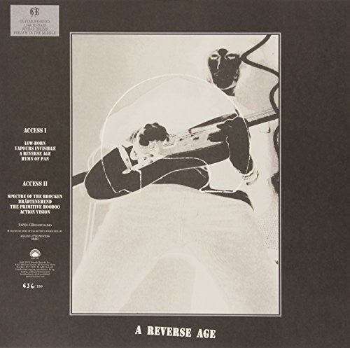 the album cover for Gr - Reverse Age