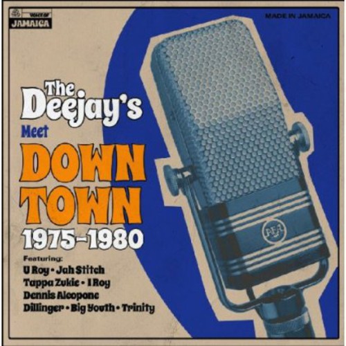 the album cover for Deejays Meet Downtown - Deejays Meet Down Town 1975-1980 / Various