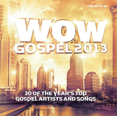 the album cover for Wow Gospel 2013 / Various - WOW Gospel 2013