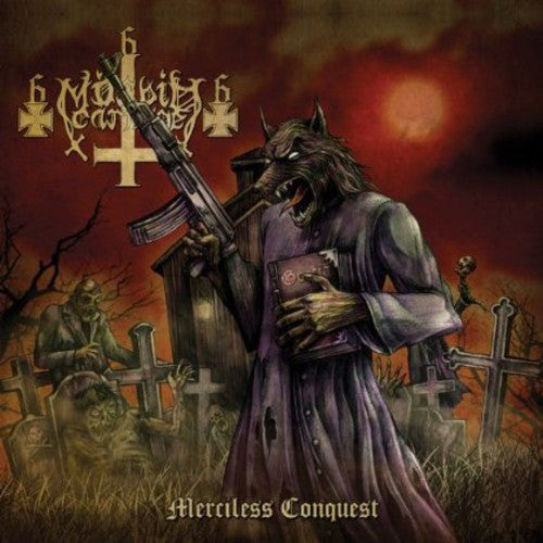 the album cover for Morbid Carnage - Merciless Conquest