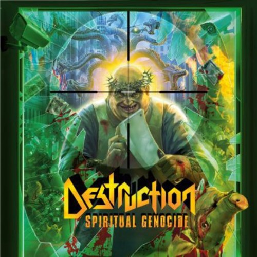 the album cover for Destruction - Spiritual Genocide