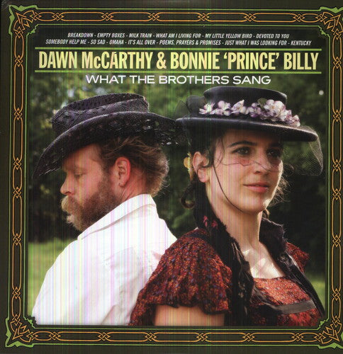 the album cover for Dawn Mccarthy & Bonnie Prince Billy - What the Brothers Sang
