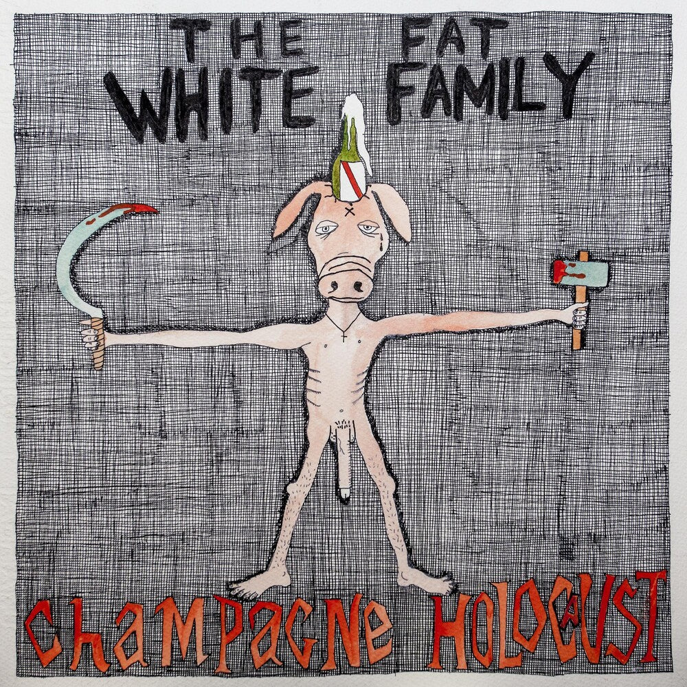 the album cover for Fat White Family - Champagne Holocaust
