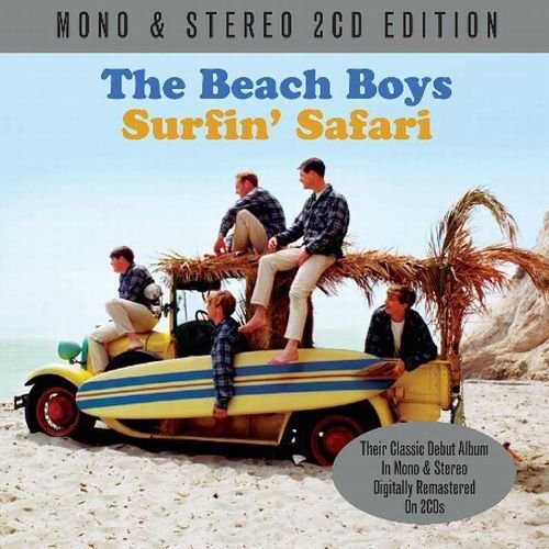 the album cover for The Beach Boys - Surfin' Safari-Mono/Stereo [Import]