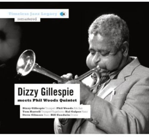 the album cover for Dizzy Gillespie - Meets Phil Woods Quintet