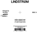 the album cover for Lindstrom - Vos-Sako-Rv [LP]