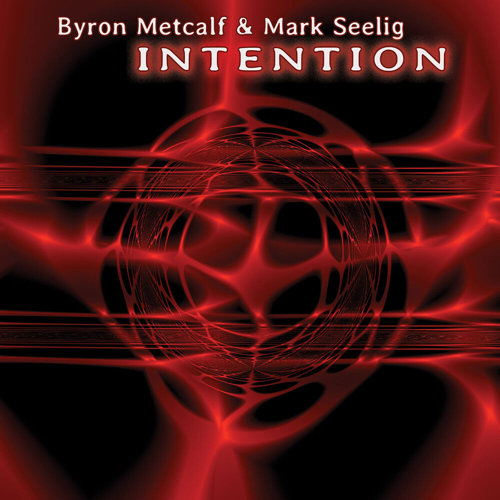 the album cover for Byron Metcalf - Intention