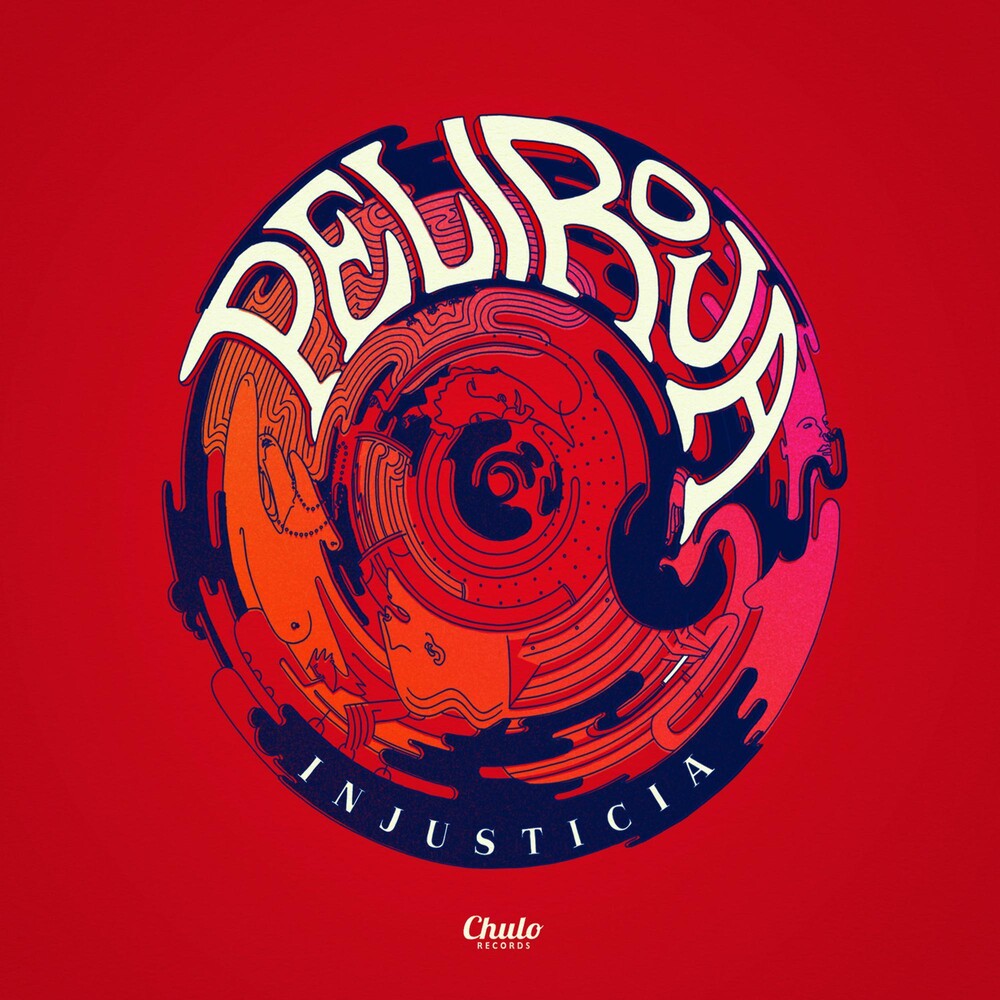 the album cover for Peliroja - Injusticia