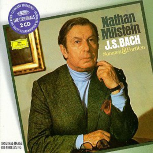 the album cover for NATHAN MILSTEIN - Sonatas & Partitas for Solo Violin