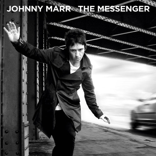 the album cover for Johnny Marr - The Messenger