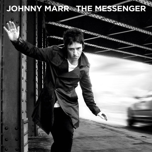 the album cover for Johnny Marr - The Messenger