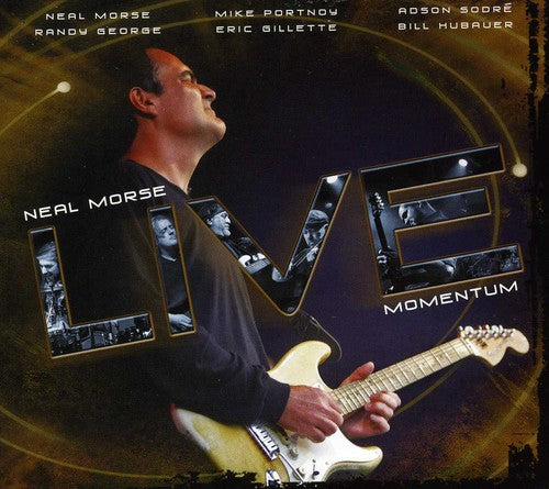 the album cover for Neal Morse - Momentum Live