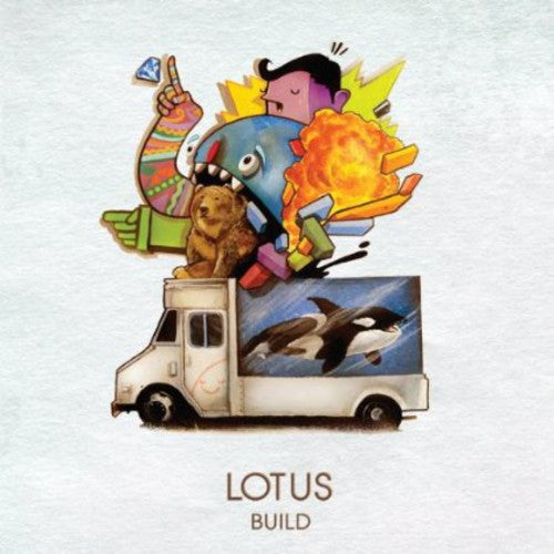 the album cover for Lotus - Build