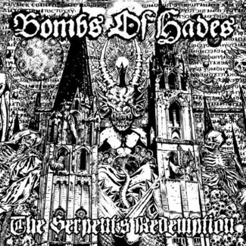 the album cover for Bombs Of Hades - Serpent's Redemption