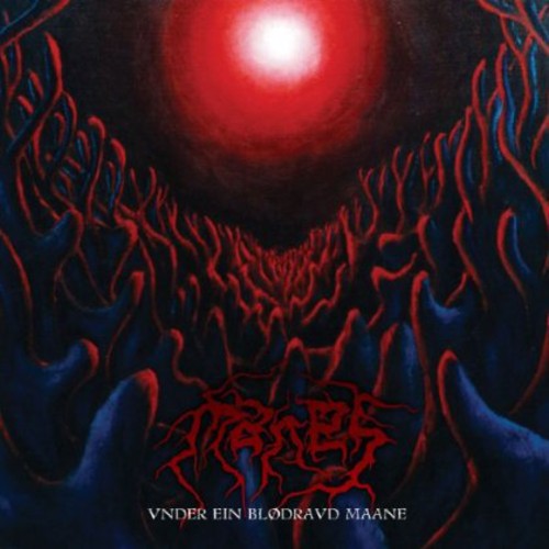 the album cover for Manes - Under Ein Blodraud Maane