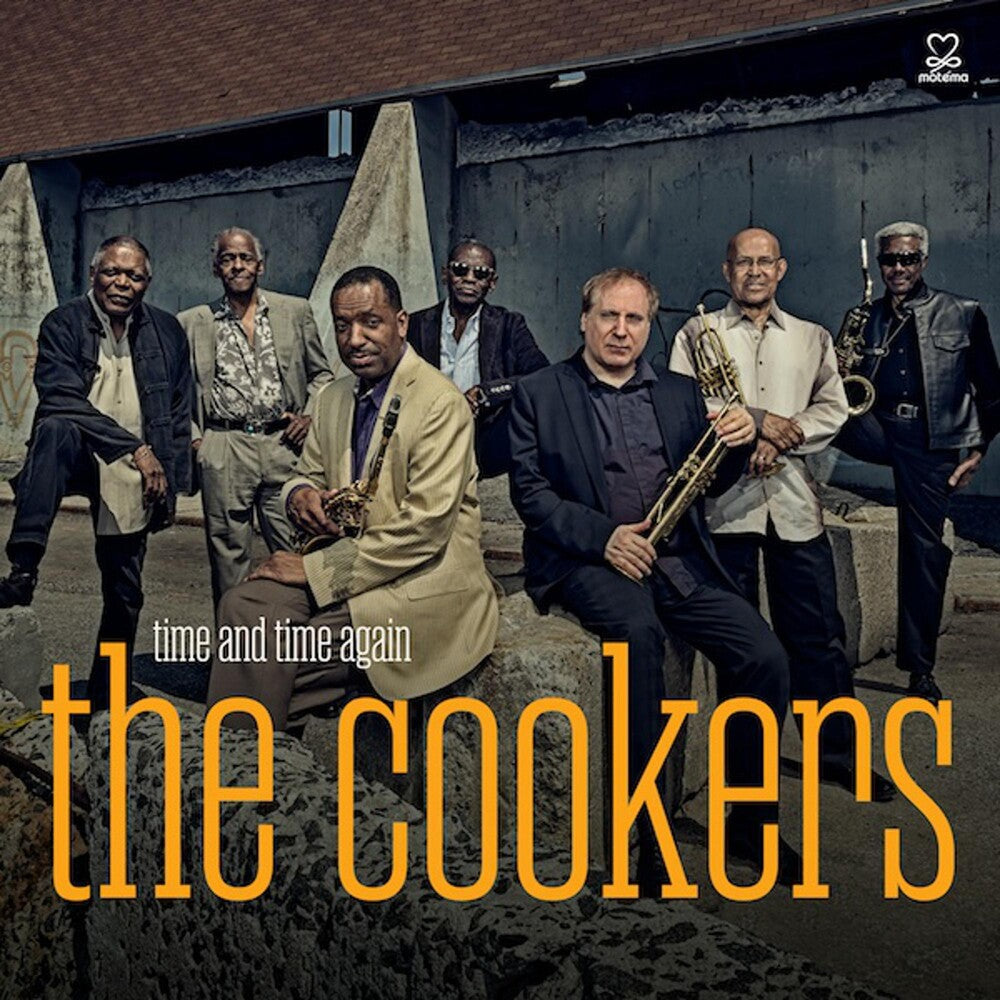 the album cover for The Cookers - Time & Time Again