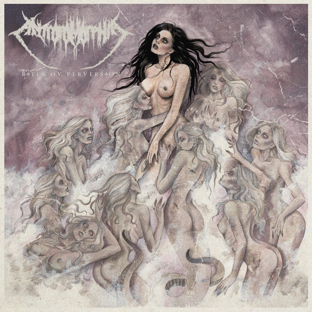 the album cover for Antropomorphia - Rites Ov Perversion