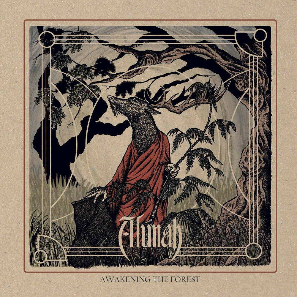 the album cover for Alunah - Awakening The Forest
