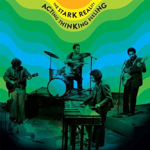 the album cover for The Stark Reality - Acting, Thinking, Feeling