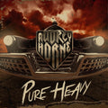 the album cover for Audrey Horne - Pure Heavy