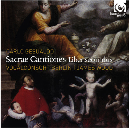 the album cover for Gesualdo / Vocalconsort Berlin / Wood - Sacrae Cantiones/Liber Secundus