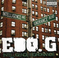 the album cover for Edo. G - Intelligence & Ignorance