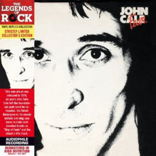 the album cover for John Cale - Fear
