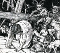 the album cover for Execution - Perversions and Blasphemy