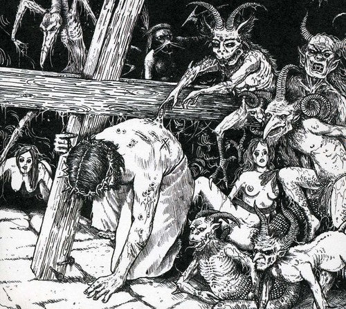 the album cover for Execution - Perversions and Blasphemy
