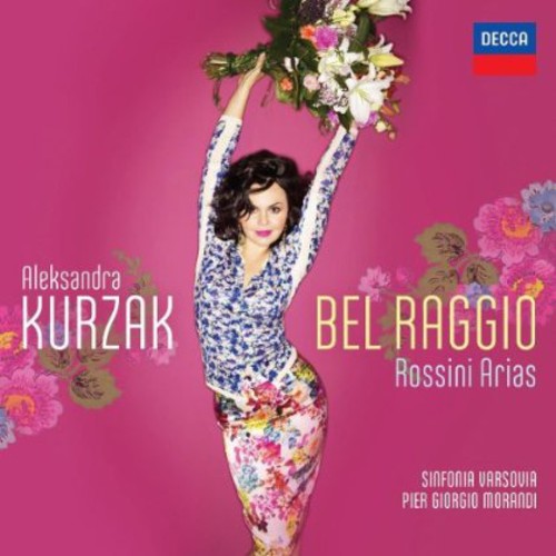 the album cover for Aleksandra Kurzak - Bel Raggio