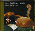 the album cover for J Bach S / Smith - Suites Nos 4 5 6
