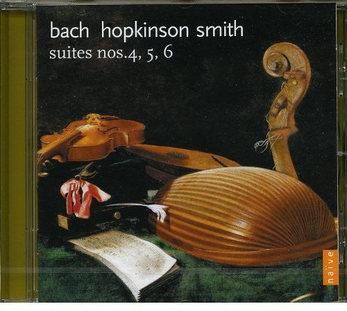 the album cover for J Bach S / Smith - Suites Nos 4 5 6