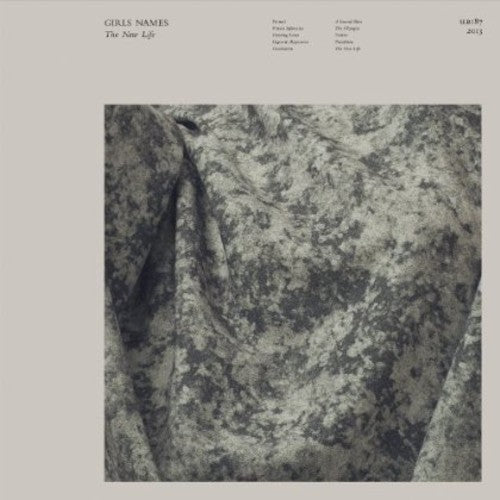 the album cover for Girls Names - The New Life