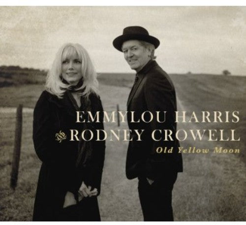 the album cover for Emmylou Harris & Rodney Crowell - Old Yellow Moon