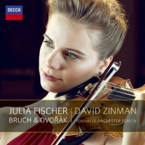 the album cover for Julia Fischer - Bruch & Dvorak Concertos