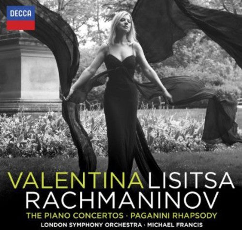 the album cover for Rachmaninoff / Lisitsa / Lso / Francis - Piano Concertos