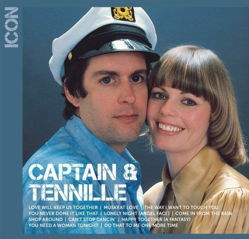 the album cover for Captain & Tennille - Icon