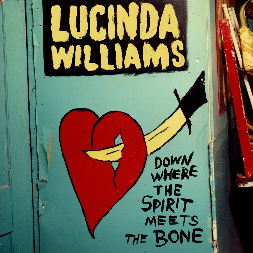 the album cover for Lucinda Williams - Down Where The Spirit Meets The Bone [Vinyl]
